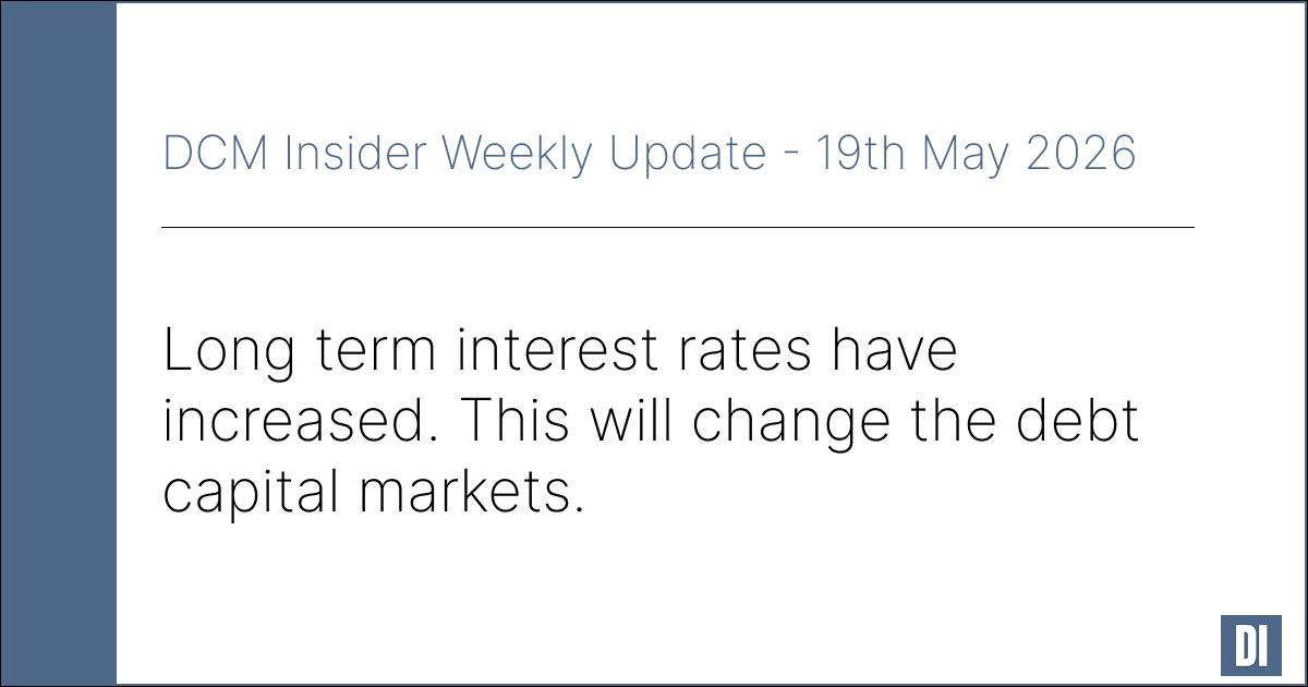 DCM Insider Weekly – 18th May 2026